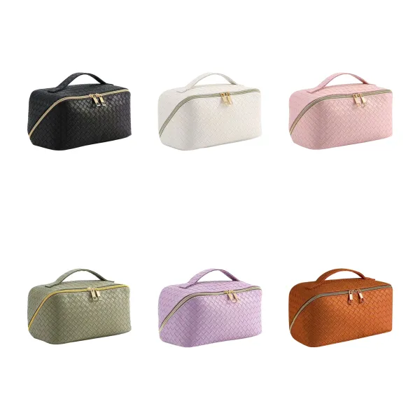 PU Leather Waterproof Makeup Pouch