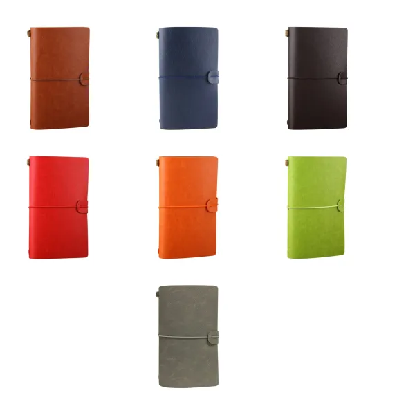 Leather Pocket Journal With Card Slots