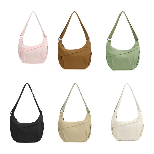 Water-Resistant Nylon Crossbody Purse