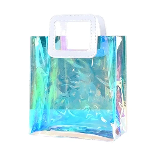 Clear PVC Stadium Tote Bag