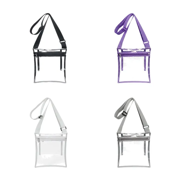Clear TPU Stadium Crossbody Bag