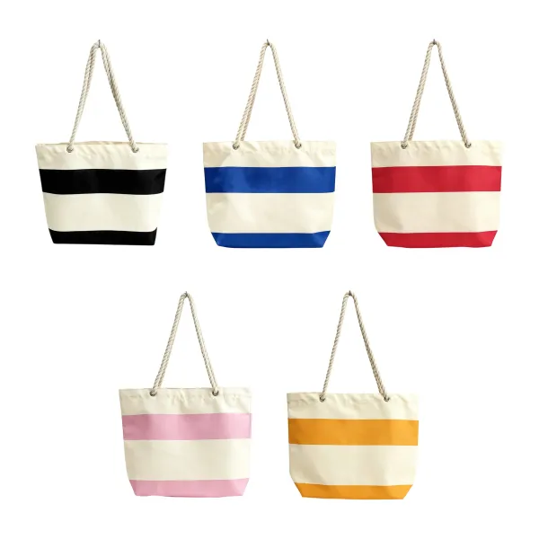 Rope Handle Canvas Market Tote