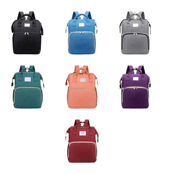 Foldable Crib Diaper Backpack
