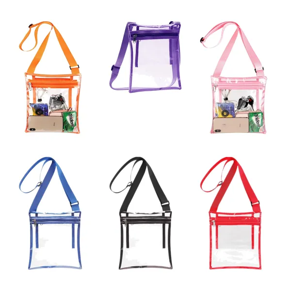 Stadium Approved Clear Crossbody Bag