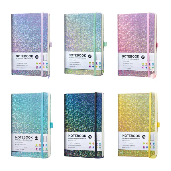 Gypsophila PU Executive Notebook