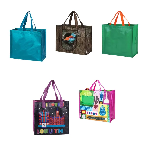 Recycled Rpet Gusseted Market Tote