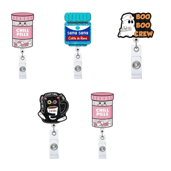Rotating Quick-Release ID Badge Holder