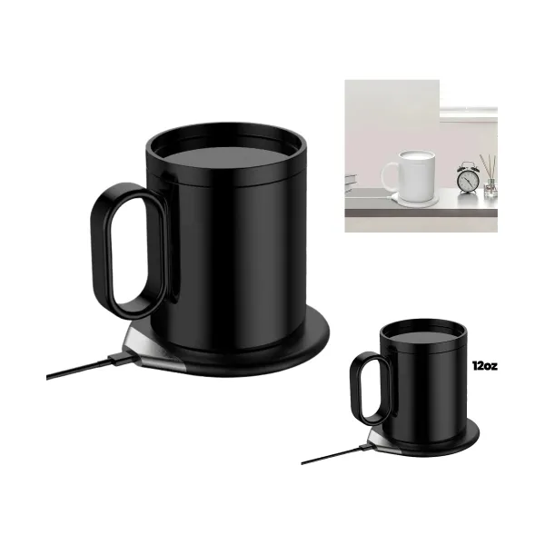 Wireless Charging Heated Smart Coffee Mug