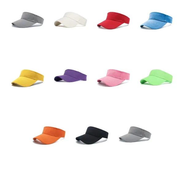 Adjustable Cotton Sun Visor Hat