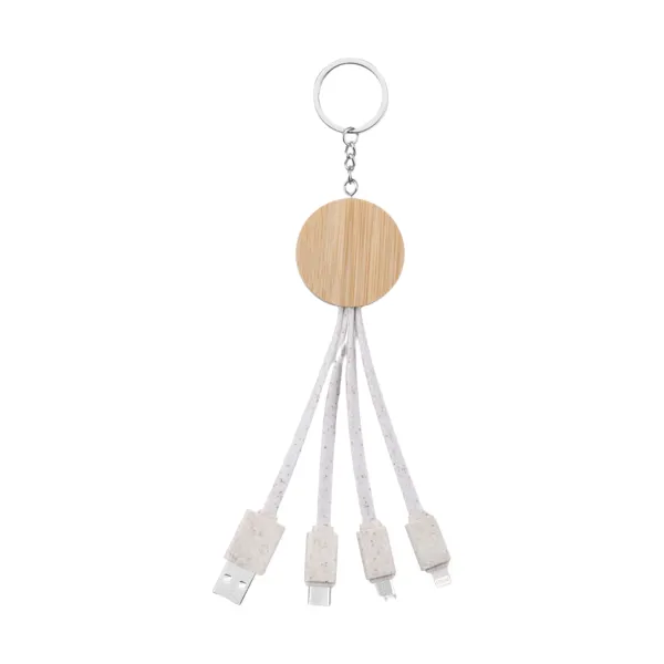 3-In-1 Fast Charging Bamboo Cable