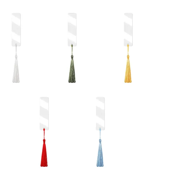 Blank Acrylic Tassel Bookmark