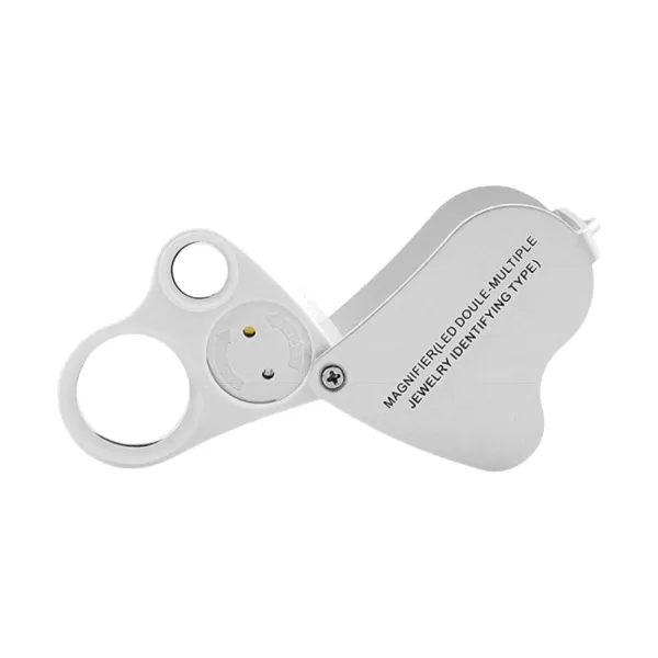 Pocket Magnifying Glass With Light