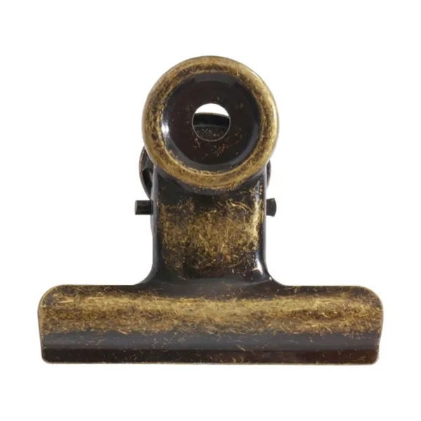 Vintage Bronze Iron Clip
