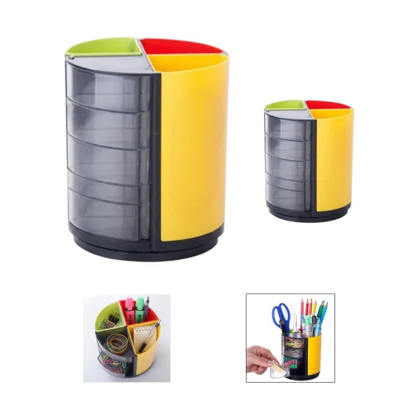 Rotating Desktop Pen Organizer