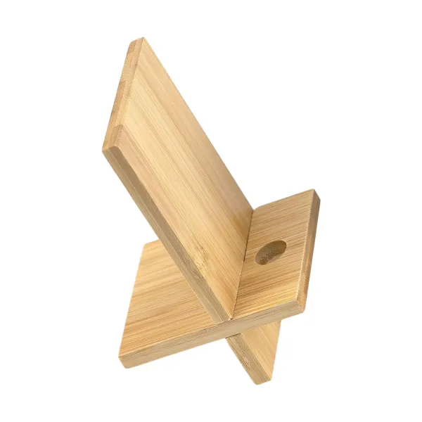 Bamboo Desktop Phone Stand