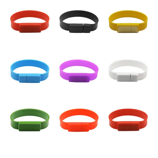 Silicone Wrist Strap Flash Drive