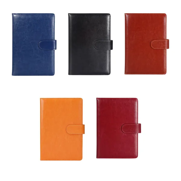 A5 Leather Buckle Notebook