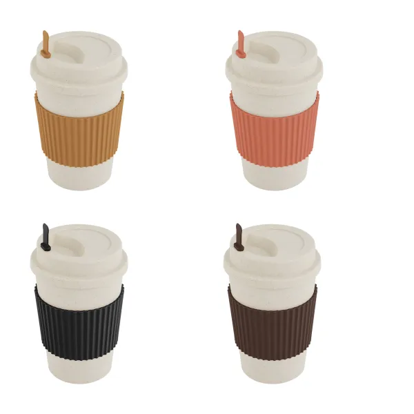 Eco Friendly Wheat Straw Coffee Cup