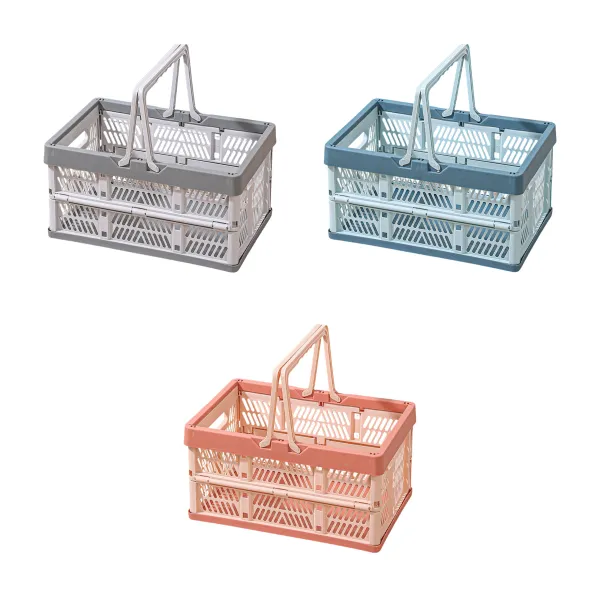 Portable Collapsible Storage Baskets