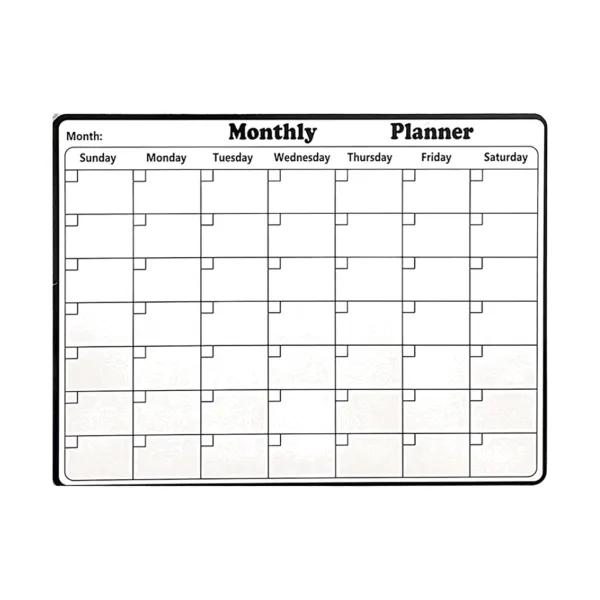 Magnetic Pvc Refrigerator Message Board