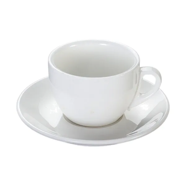Large White Ceramic Latte Coffee Cup