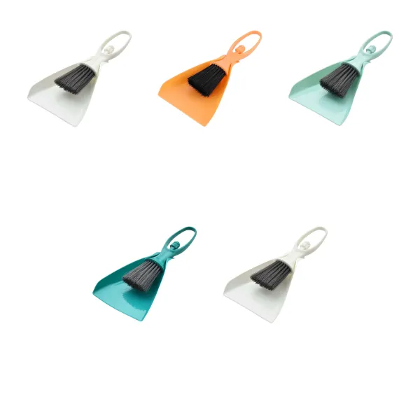 Mini Desktop Dustpan Cleaning Brush Set