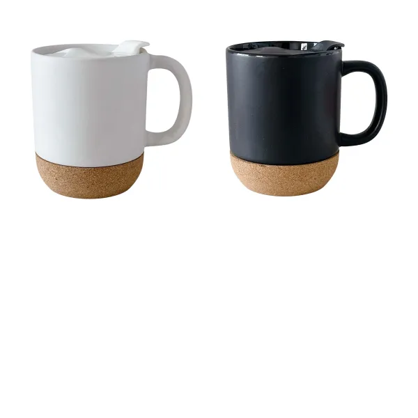 Matte Ceramic Cork Base Mug
