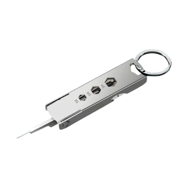 Portable Multi-Use Phone Sim Ejector Key Ring