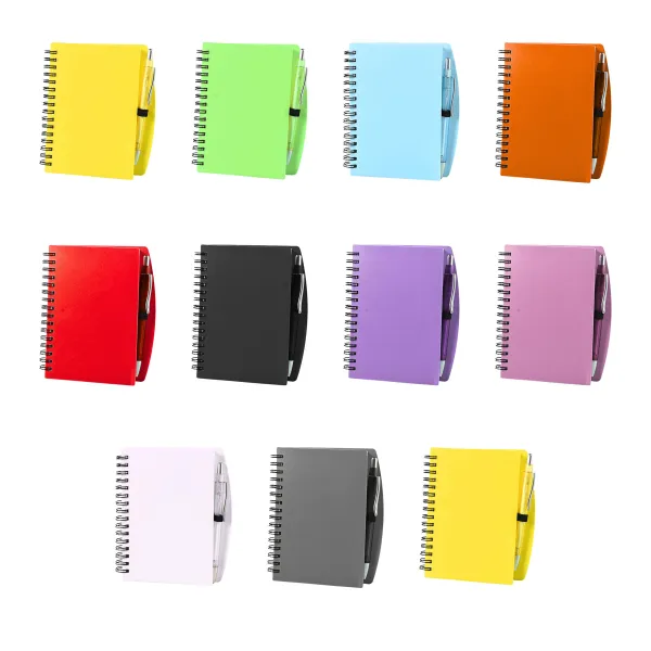 Coil Notebook With Pen Work Record Book