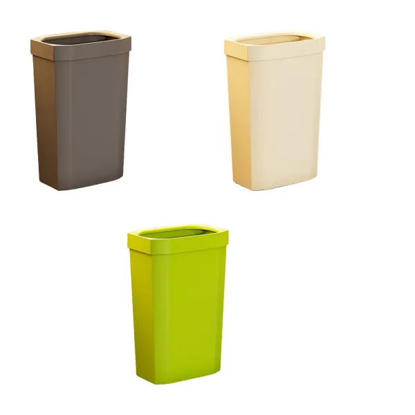 Open-Top Stylish Household Trash Can