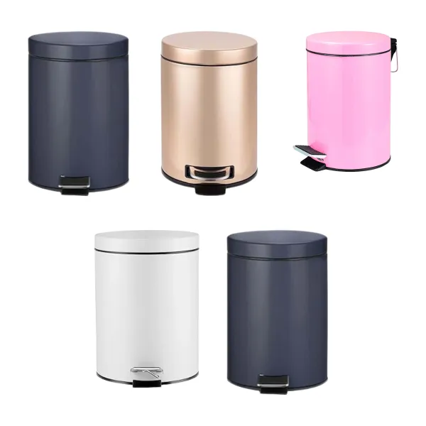 Pedal Lid Silent Trash Can