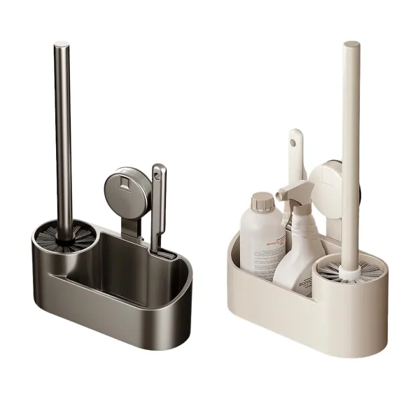 Suction Cup Wall-Mounted Toilet Brush