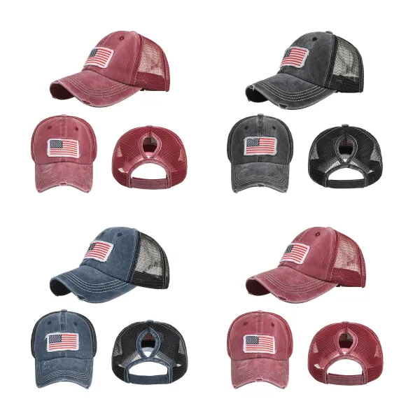 Adjustable Dad Trucker Mesh Hat