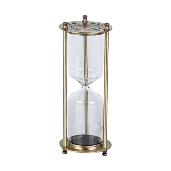 Crown Hourglass Home Decorative Ornament