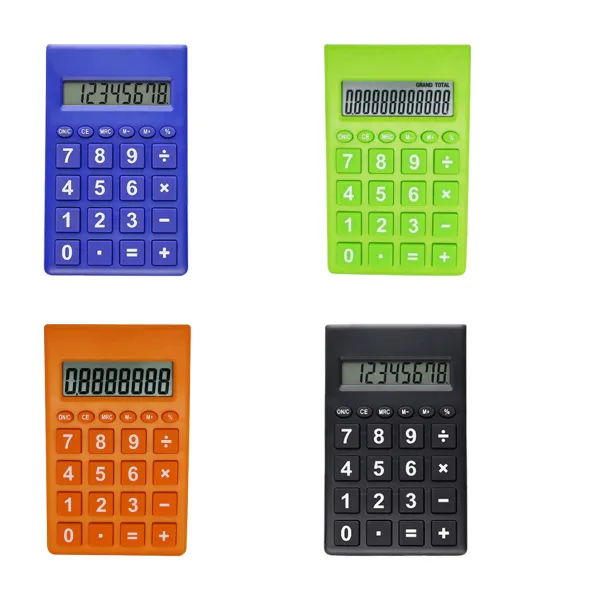 Mini Pocket Cell-Powered Calculator