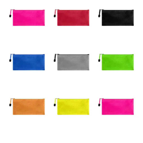 Football Patterned Oxford Zipper Pencil Case