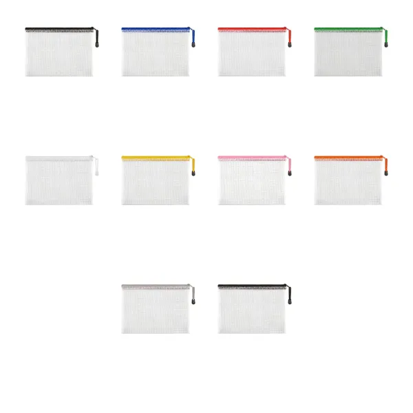 Zipper Mesh File Pouch