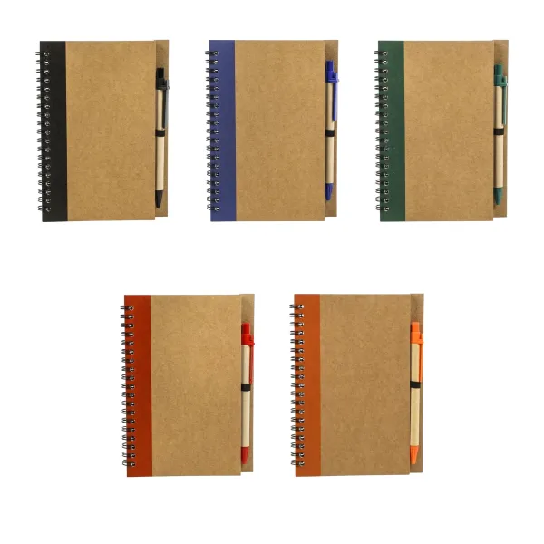 Kraft Spiral Pocket Notebook