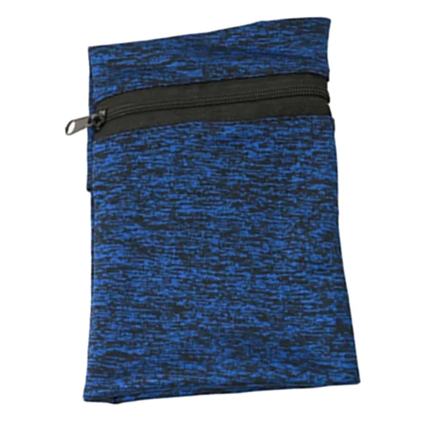 Cotton Moisture Wicking Athletic Wristband Phone Holder