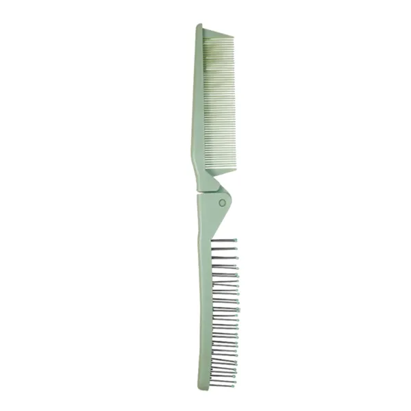 Compact Foldable Travel Comb for Scalp Massage