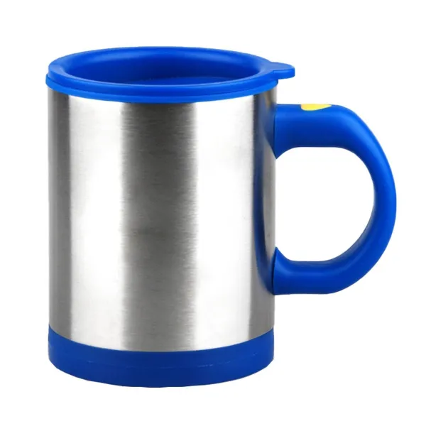 Electric Self Stirring Coffee Mug Stainless Steel