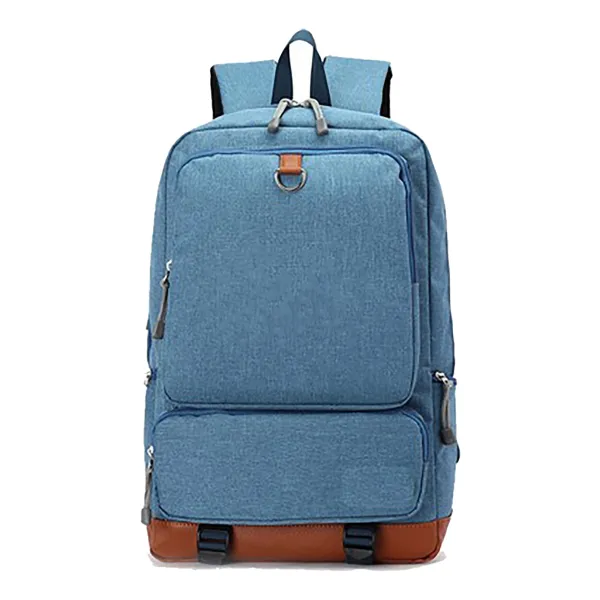 Urban Commuter Travel Daypack with Leather Base