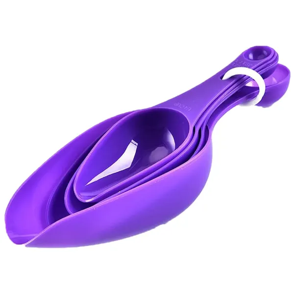 Nesting Plastic Measuring Cups and Spoons Set