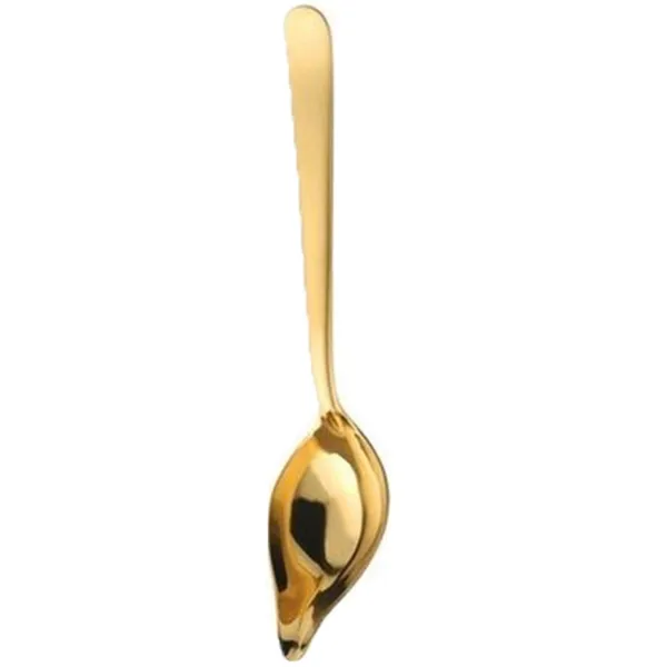 Steel Sauce Spoon with Precision Pouring Spout