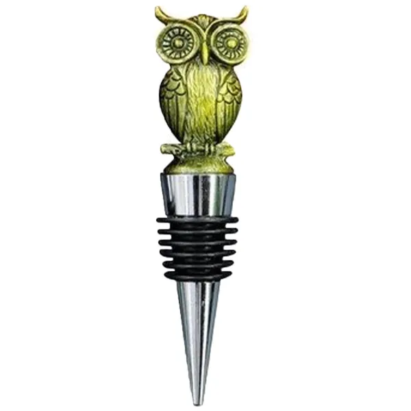 Owl Shaped Alloy Wine Stopper