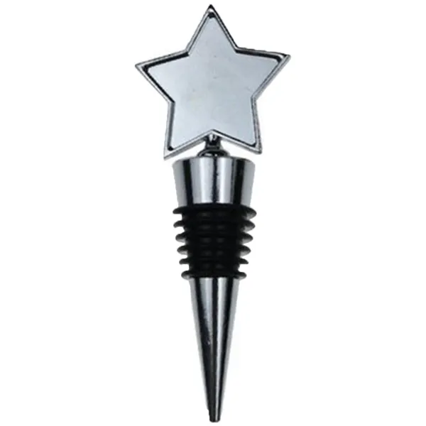 Celestial Star Wine Bottle Stopper Custom Metal Gift