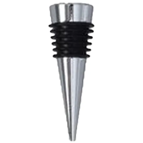 Conical Zinc Alloy Wine Bottle Stopper