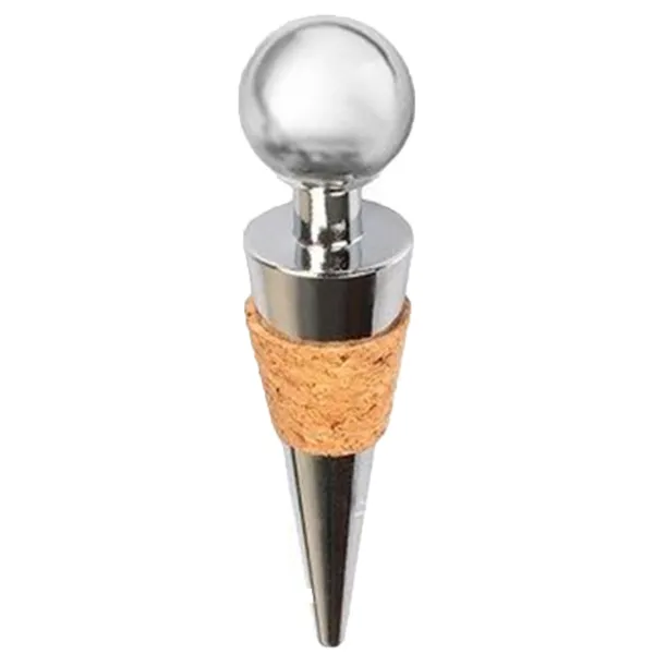 Elegant Round Top Wine Bottle Stopper for Home Bar
