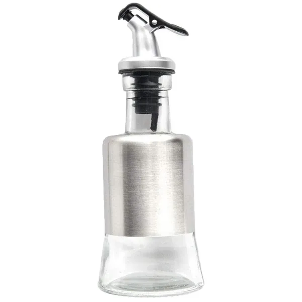 7 Oz Glass Olive Oil Dispenser Bottle Drip Free