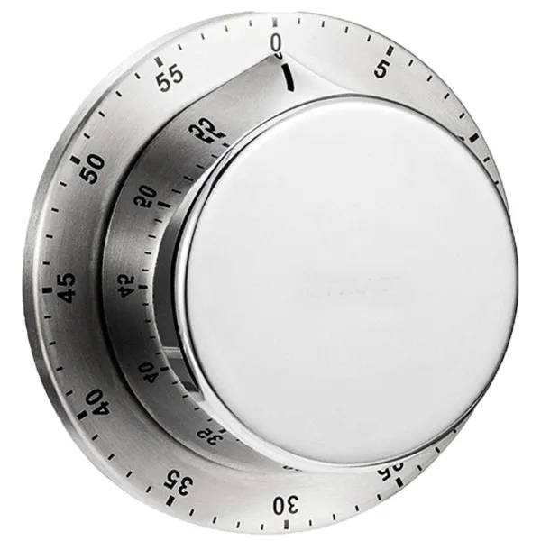 Magnetic Stainless Steel 60 Minute Countdown Timer